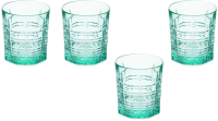 Набор стаканов Luminarc Даллас O0133 (4шт, бирюзовый) - 