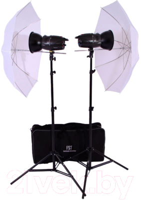 Комплект оборудования для фотостудии FST E-180 Umbrella Kit / fste180ukit