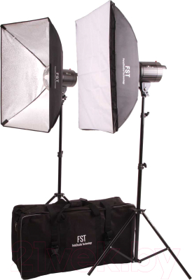 Комплект оборудования для фотостудии FST F-200 Softbox Kit / fstf200skit
