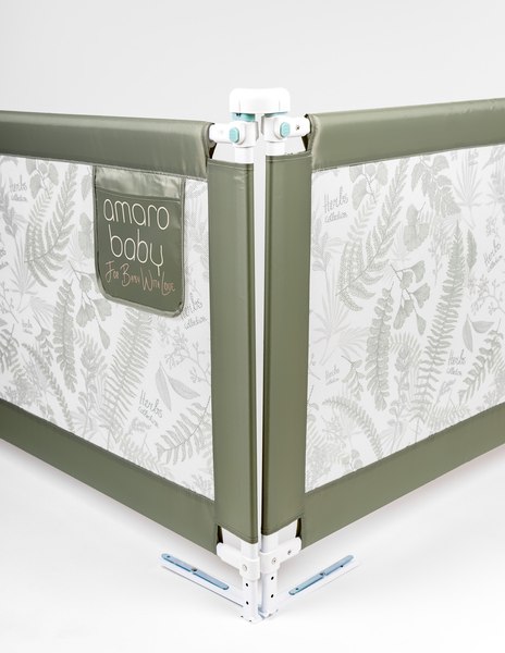 Ограждение для кровати Amarobaby Safety Of Dreams / AB-SOFD-BSR-OL-150 (оливковый)