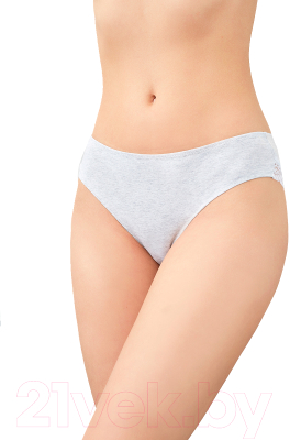 Изображение товара Трусы женские Mark Formelle 412429 (р.110, серый меланж 4306-А)