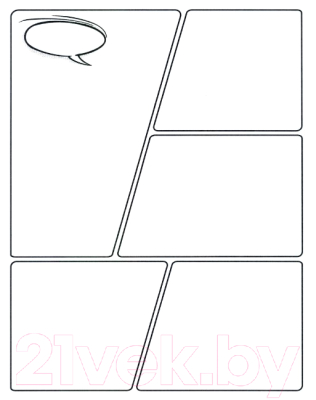 Изображение товара Творческий блокнот Проф-Пресс Манг / 80-2958 (80л)