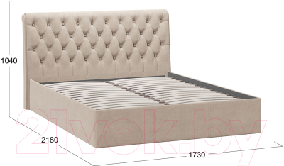 Купить Каркас кровати ТриЯ Скарлет 160x200 в Бобруйске