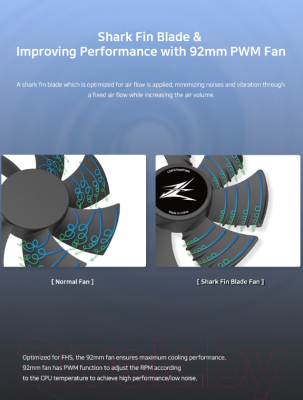 Кулер для процессора Zalman CNPS7600 RGB