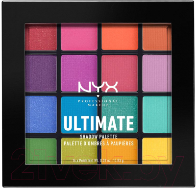 Палетка теней для век NYX Professional Makeup Ultimate Shadow Palette 04 Brights