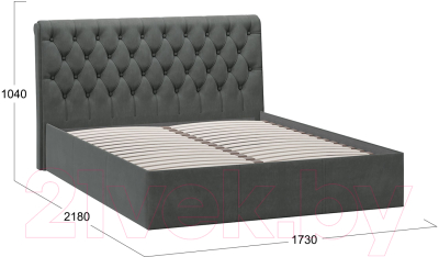 Купить Каркас кровати ТриЯ Скарлет 160x200 в Бобруйске