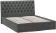 Миниатюра изображения товара Каркас кровати ТриЯ Скарлет 160x200 (велюр графит)