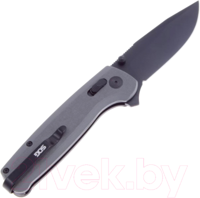 Нож туристический SOG Terminus G10 Grey / TM1038