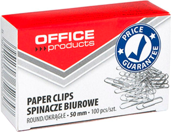 Скрепки Office Products 18085015-05 (100шт)