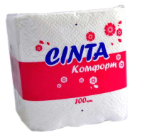 

Бумажные салфетки Cinta, Комфорт 23x23