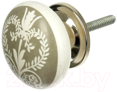 Изображение товара Ручка для мебели Blumen Haus Тюльпан / 66242 (серый)