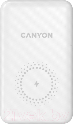 Портативное зарядное устройство Canyon PB-1001 / CNS-CPB1001W (белый)