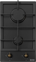 Газовая варочная панель Zorg Technology Domino BL EMY (Rustical/Black) - 
