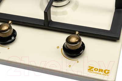 Газовая варочная панель ZORG Domino BL EMY (Rustical/Cream)