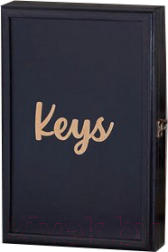 Ключница настенная Richwood Keys / KEYS20x30-1/Black (черный)