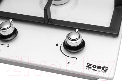 Газовая варочная панель ZORG Domino BL EMY (Rustical/White)
