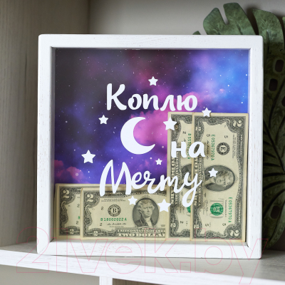 Копилка Richwood Коплю на мечту / money2626-1s/white (белый)