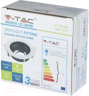 Точечный светильник V-TAC SKU-3595
