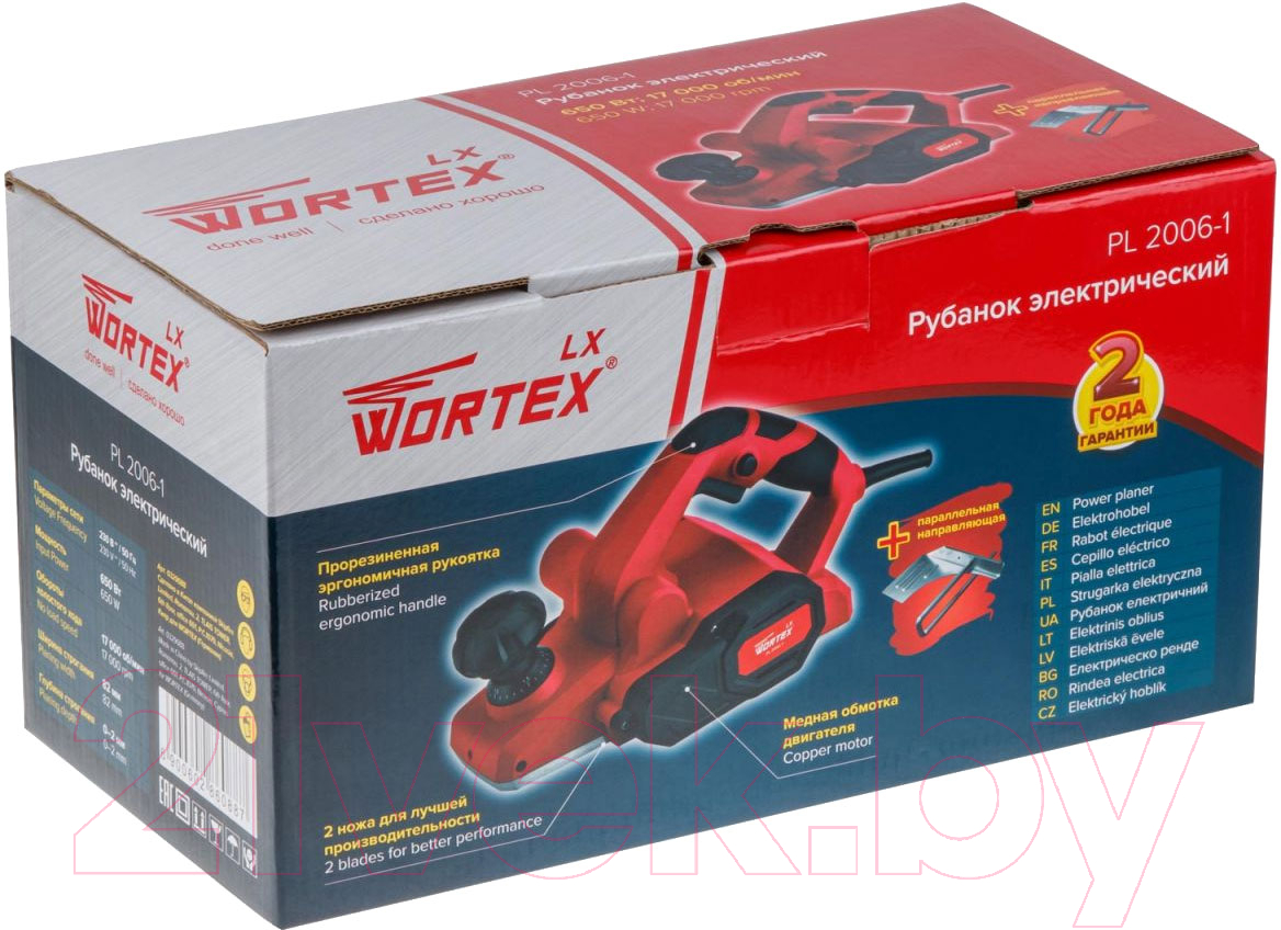 Электрорубанок Wortex LX PL 2006-1 0329088