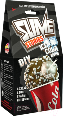 Набор для создания слайма Инновации для детей Slime Stories. Ice Cola / 918