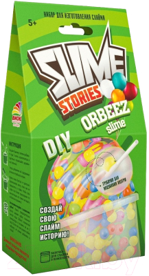Набор для создания слайма Инновации для детей Slime Stories. Orbeez / 920