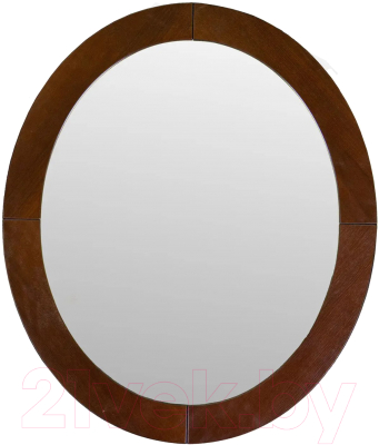 Зеркало Мебелик Берже 24 (темно-коричневый)