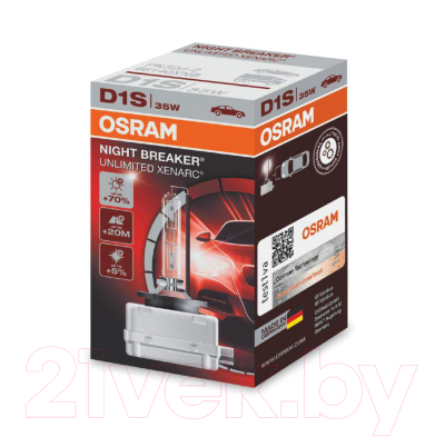 Автомобильная лампа Osram D1S 66140XNB