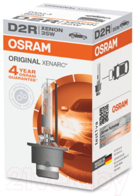 Изображение товара Автомобильная лампа Osram D2R 66250