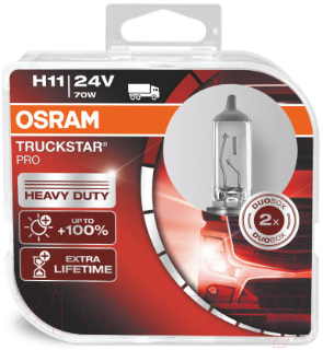 Комплект автомобильных ламп Osram H11 64216TSP-DUOBOX