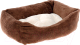 Лежанка для животных Ferplast Coccolo 50 Soft / 83270512 (коричневый) - 