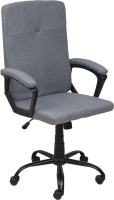 Кресло офисное AksHome Mark Chrome (серый) - 