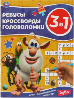 

Развивающая книга Умка, Буба. Для сообразительных непосед 3 в 1