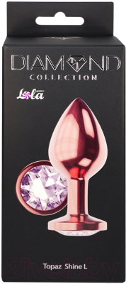 Пробка интимная Lola Games Diamond Moonstone Shine / 4021-02lola
