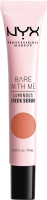 

Румяна NYX, Professional Bare With Me Luminous Cheek Serum 01 Peach Bronze