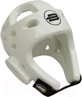 Шлем для таэквондо BoyBo Premium (S, белый) - 