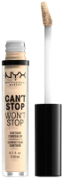 

Консилер NYX, Professional Makeup Can`t Stop Won`t Stop Concealer 01 Pale
