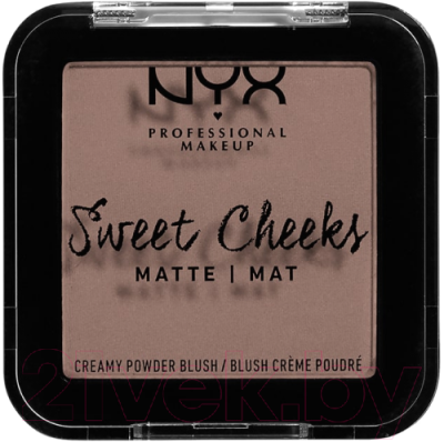 Румяна NYX Professional Makeup Sweet Cheeks Creamy Powder Blush Matte 09 (5г)