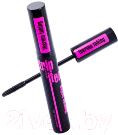 Тушь для ресниц Relouis Strip it Easy Thermo Tubing объемная (черный) — фото 4