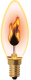 Лампа Uniel Свеча IL-N-C35-3/RED-FLAME/E14/CL / UL-00002981 - 
