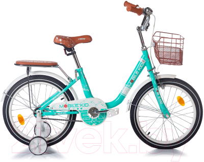 Детский велосипед Mobile Kid Genta 18 (бирюзовый)