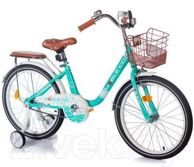 Детский велосипед Mobile Kid Genta 20 (бирюзовый)