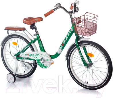 Детский велосипед Mobile Kid Genta 20 (темно-зеленый)