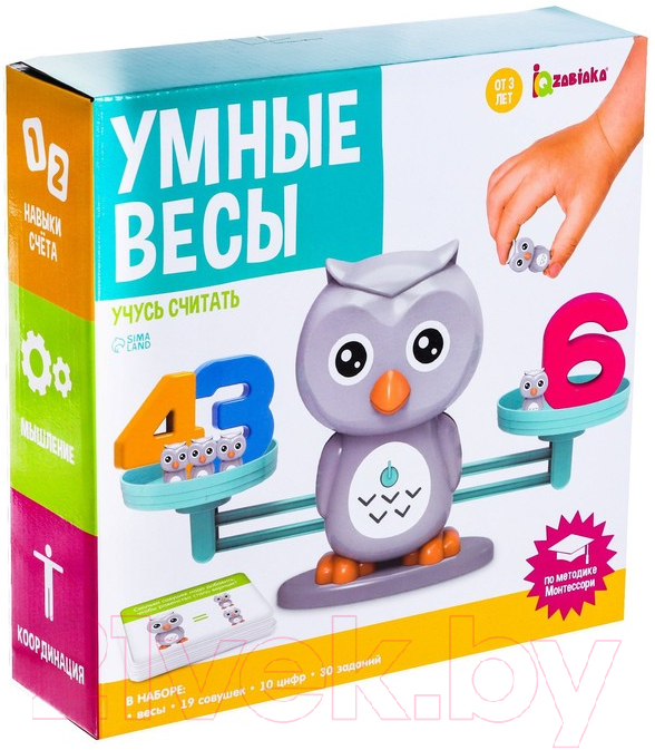 Развивающая игра Zabiaka Умные весы. Учусь считать / 6905686