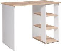 Письменный стол Мебель-Класс Имидж-1 (белый/дуб сонома) - 