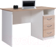 Письменный стол Мебель-Класс Альянс МКД-218 (белый/дуб сонома) - 