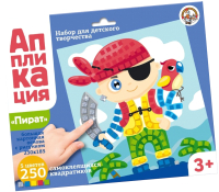 

Набор для творчества Десятое королевство, Аппликация Пират / 02803