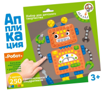 

Набор для творчества Десятое королевство, Аппликация Робот / 02798