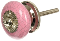 Ручка для мебели Blumen Haus Драже / 66159 (розовый) - 
