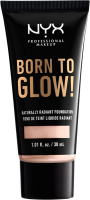 

Тональный крем NYX, Professional Makeup Born to Glow Radiant Foundation 1.3