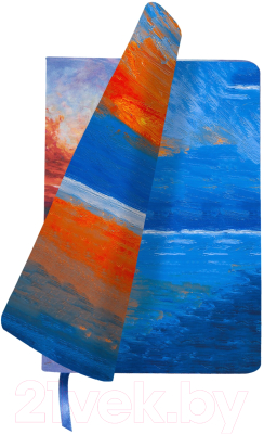 Ежедневник Brauberg Sunset At Sea / 112041 (136л, синий)